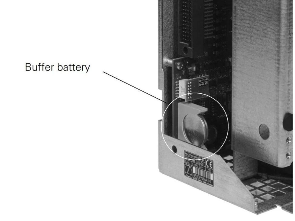 batterie de sauvegarde de memoire cnc